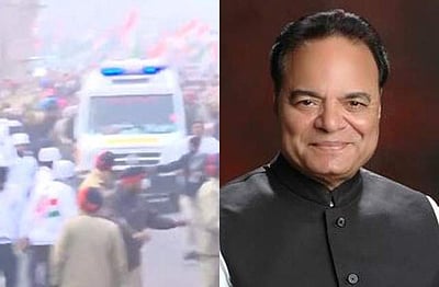 ஒற்றுமை நடைப்பயணத்தில் காங்கிரஸ் எம்.பி. மரணம்