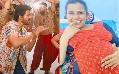 ‘ரஞ்சிதமே பாடலுக்கு கருவிலுள்ள குழந்தையும் அசைகிறது’- விடியோ பகிர்ந்து தமன் நெகிழ்ச்சி!