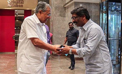 கேரள - ஜார்கண்ட் முதல்வர்கள் சந்திப்பு!