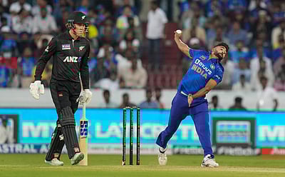 நியூசி. எதிரான பரபரப்பான ஆட்டத்தில் இந்தியா வெற்றி!