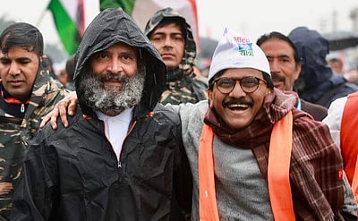 ஒற்றுமை நடைபயணம்: ராகுலுடன் இணைந்த சிவசேனை எம்பி