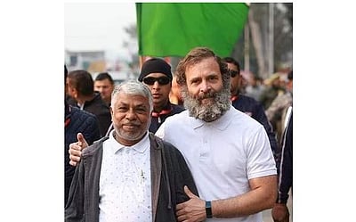 ராகுல் யாத்திரையில் எழுத்தாளர் பெருமாள் முருகன்!