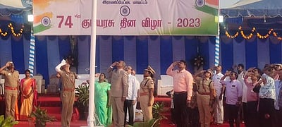 ராணிப்பேட்டையில் 74-ஆவது குடியரசு நாள் விழா கொண்டாட்டம்!