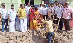 ரூ. 1.20 கோடியில் நகா்ப்புற ஆரம்ப சுகாதார நிலையம் கட்ட பூமிபூஜை
