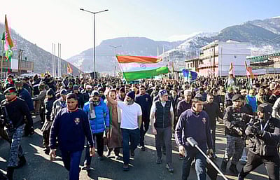 ராகுலின் நடைப்பயணத்தில் இணைந்த மெகபூபா முஃப்தி!