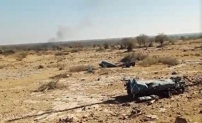 ராஜஸ்தான், மத்தியப் பிரதேசத்தில் விமானப் படை விமானங்கள் விபத்து