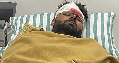 விரைவில் மீண்டு வர வேண்டும்: ரிஷப் பந்துக்கு இந்திய அணியினர் வாழ்த்து