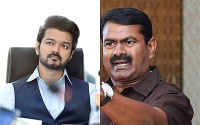 விஜய்தான் இப்போது உச்சத்தில் இருக்கிறார்: சீமான்