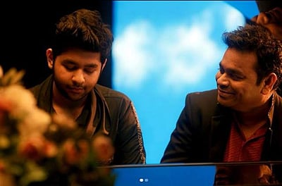 இணையத்தில் வைரலாகும் ஏ.ஆர். ரஹ்மான் மகனின் பாடல்!