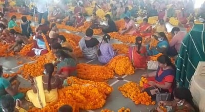 திருப்பதி வைகுண்ட ஏகாதசி உற்சவத்துக்கு சேலத்திலிருந்து 5 டன் பூக்கள்!