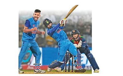 மாவியின் மாயாஜாலம்: மும்பை டி20-இல் இந்தியா ‘த்ரில்’ வெற்றி