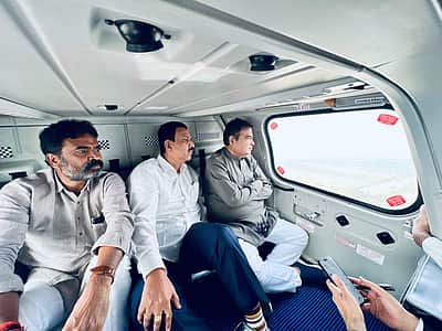பெங்களூரு-சென்னை விரைவுச் சாலை: அமைச்சர் நிதின் கட்கரி ஆய்வு