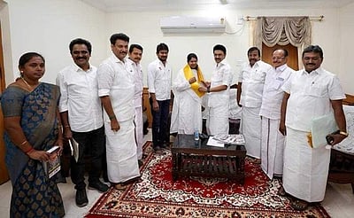 கனிமொழி பிறந்தநாள்: முதல்வர் மு.க.ஸ்டாலின் நேரில் வாழ்த்து!