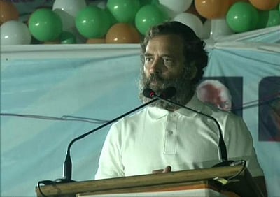 பணவீக்கம் குறித்து மக்களிடம் கூறுவதை விட்டுவிட்டு சிறுத்தை பற்றி ஊடகங்கள் கூறுகின்றன:  ராகுல்காந்தி வேதனை