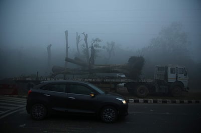 வடமாநிலங்களில் தொடரும் கடும் குளிர் - புகைப்படங்கள்