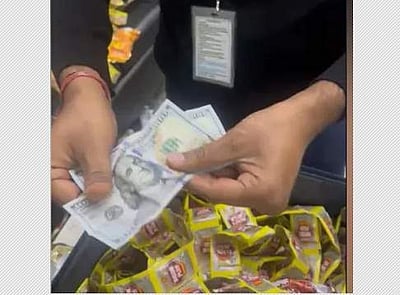 பான் மசாலா பாக்கெட்டுகளுடன் விமானத்தில் பறக்க முயன்றவர் கைது!