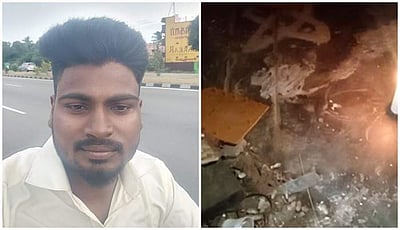 வேலூர் அருகே சோகம்... மின்னல் பாய்ந்து இளைஞர் பலி