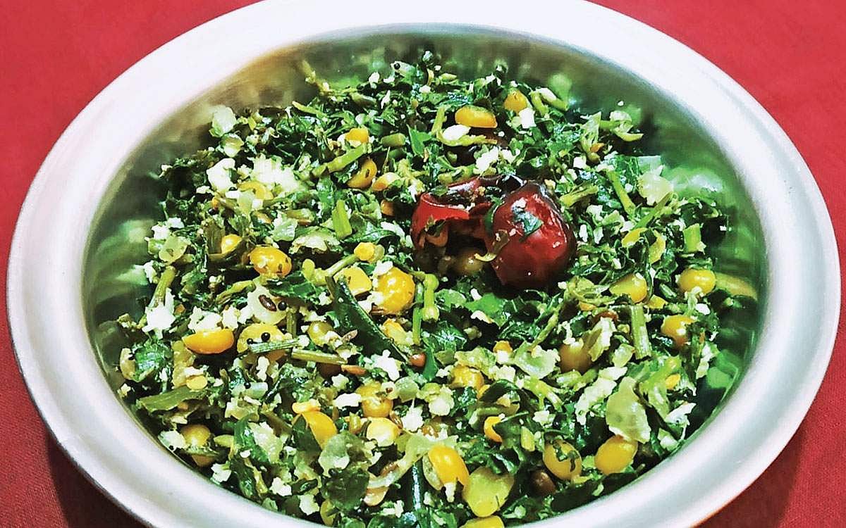 பொன்னாங்கண்ணி கீரை பொரியல் 