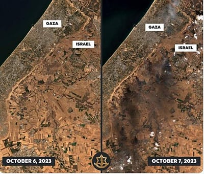 போருக்கு முன், போருக்குப் பின்: இஸ்ரேல் படங்கள்!