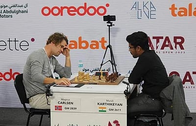 உலக சாம்பியனை வீழ்த்தி தமிழக வீரர் சாதனை!