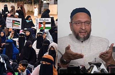 பாலஸ்தீனத்துக்கு ஆதரவானது காந்தியின் நிலைப்பாடு: ஓவைசி