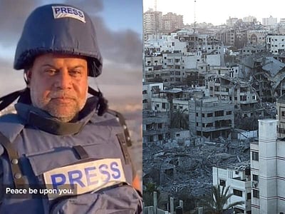 இது என் கடமை.. காஸாவில் குடும்பத்தினரை இழந்த மறுநாள் பணிக்கு வந்த செய்தியாளர்