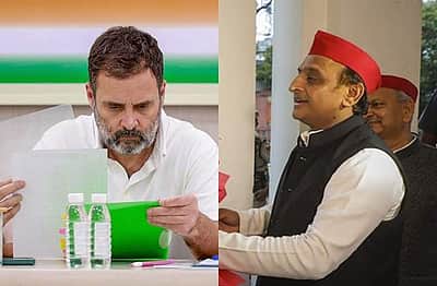 நாளைய பிரதமா் ராகுலா? அகிலேஷ் யாதவா? உ.பி. காங்கிரஸ், சமாஜவாதி இடையே ‘பேனா்’ போட்டி