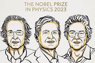 இயற்பியலுக்கான நோபல் பரிசு மூவருக்கு பகிர்ந்தளிப்பு!