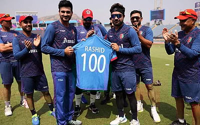 100வது போட்டியில் ரஷித் கான்! 