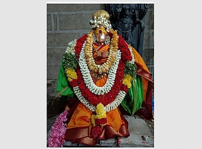 தென்காசி கோயில் திருக்கல்யாண திருவிழா கொடியேற்றம்