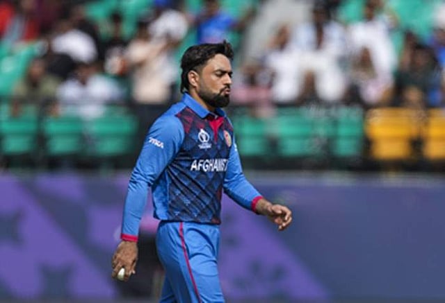 Rashid Khan played 100 ODIs for Afghanistan!