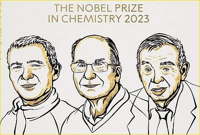 வேதியியலுக்கான நோபல் பரிசு: 3 விஞ்ஞானிகளுக்கு பகிர்ந்தளிப்பு