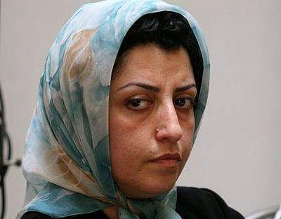 ஈரானிய சமூக செயற்பாட்டாளர் நர்கிஸ் முகம்மதிக்கு அமைதிக்கான நோபல்