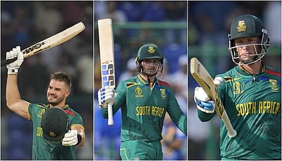 மூவர் சதம் விளாசல்: இலங்கைக்கு இமாலய இலக்கு நிர்ணயித்த தென்னாப்பிரிக்கா!