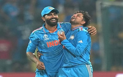 உலகக் கோப்பை தொடரின் கடைசி லீக் ஆட்டத்திலும் இந்தியா வெற்றி!