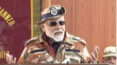 ராணுவ வீரர்கள் இருக்கும் இடமே அயோத்தி: பிரதமர் மோடி பேச்சு