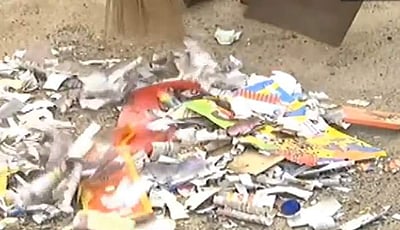 சென்னையில் டன் கணக்கில் குவிந்த பட்டாசுக் கழிவுகள்: அகற்றும் பணியில் 19,600 தூய்மைப் பணியாளர்கள்