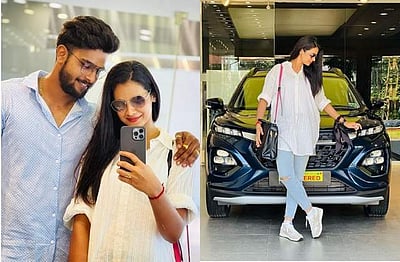 தீபாவளிக்கு கார் வாங்கிய சின்னத்திரை நடிகை!