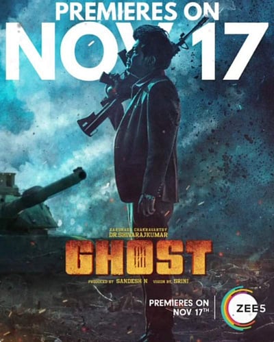 ஓடிடியில் சிவ ராஜ்குமாரின் கோஸ்ட்! எங்கே? எப்போது?