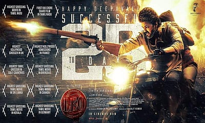 லியோ திரைப்படம் 25-வது நாள் சாதனை போஸ்டர் வெளியிட்ட படக்குழு!