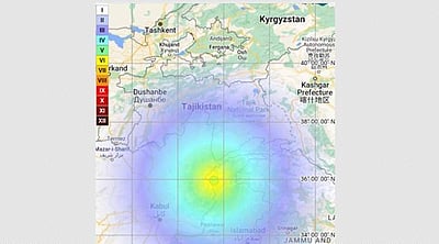 பாகிஸ்தானில் 5.2 ரிக்டர் அளவில் நிலநடுக்கம்