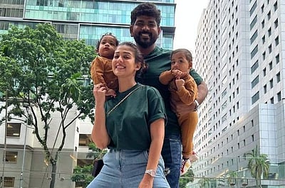 என் தங்கமே...: நயன்தாரா பிறந்தநாளுக்கு வாழ்த்திய விக்னேஷ் சிவன்!  