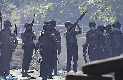 மியான்மர் ராணுவ வீரா்கள் 29 பேர் தங்கள் நாட்டுக்கு திருப்பி அனுப்பிவைப்பு