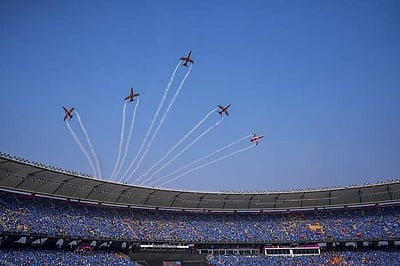 இறுதிப் போட்டியில் வான வேடிக்கை! 