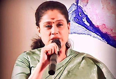காங்கிரஸில் இணையும் நடிகை விஜயசாந்தி?