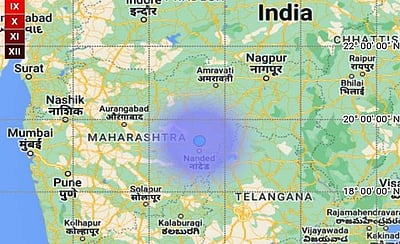 மகாராஷ்டிரத்தில் 3.5 ரிக்டர் அளவில் நிலநடுக்கம்