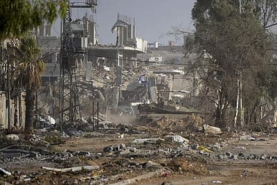 'காஸாவை மீண்டும் கட்டியெழுப்ப பல ஆண்டுகள் ஆகும்'