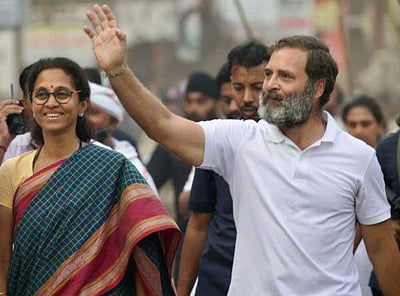 'நேர்மையானவர் என்பதால் ராகுலுக்கு பயமில்லை' - சுப்ரியா சுலே