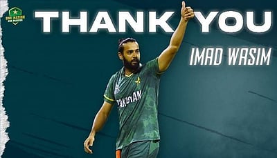 சர்வதேசப் போட்டிகளில் ஓய்வு முடிவை அறிவித்த பாகிஸ்தான் ஆல்ரவுண்டர்!