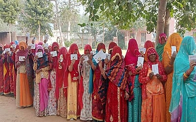 ராஜஸ்தான் தேர்தல்: 5 மணி நிலவரப்படி 68.24% வாக்குகள் பதிவானது!